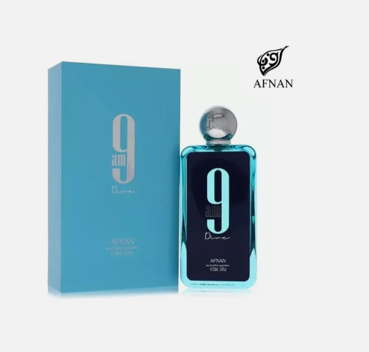 Afnan 9AM Dive Eau de Parfum 3.4 oz (100ml) Unisex EDP Spray | Brand New Sealed