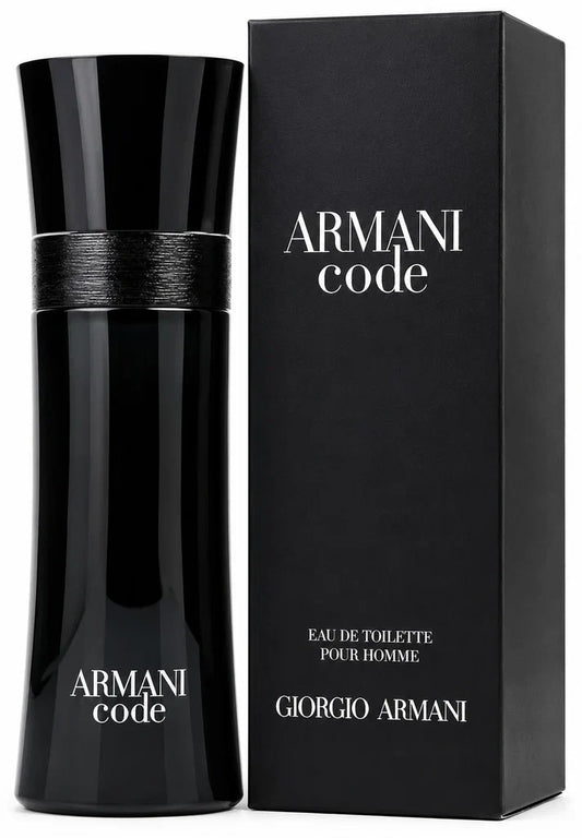 Giorgio Armani Code Eau de Toilette for Men 4.2 oz / 125ml – Luxury Men's Cologne – Brand New