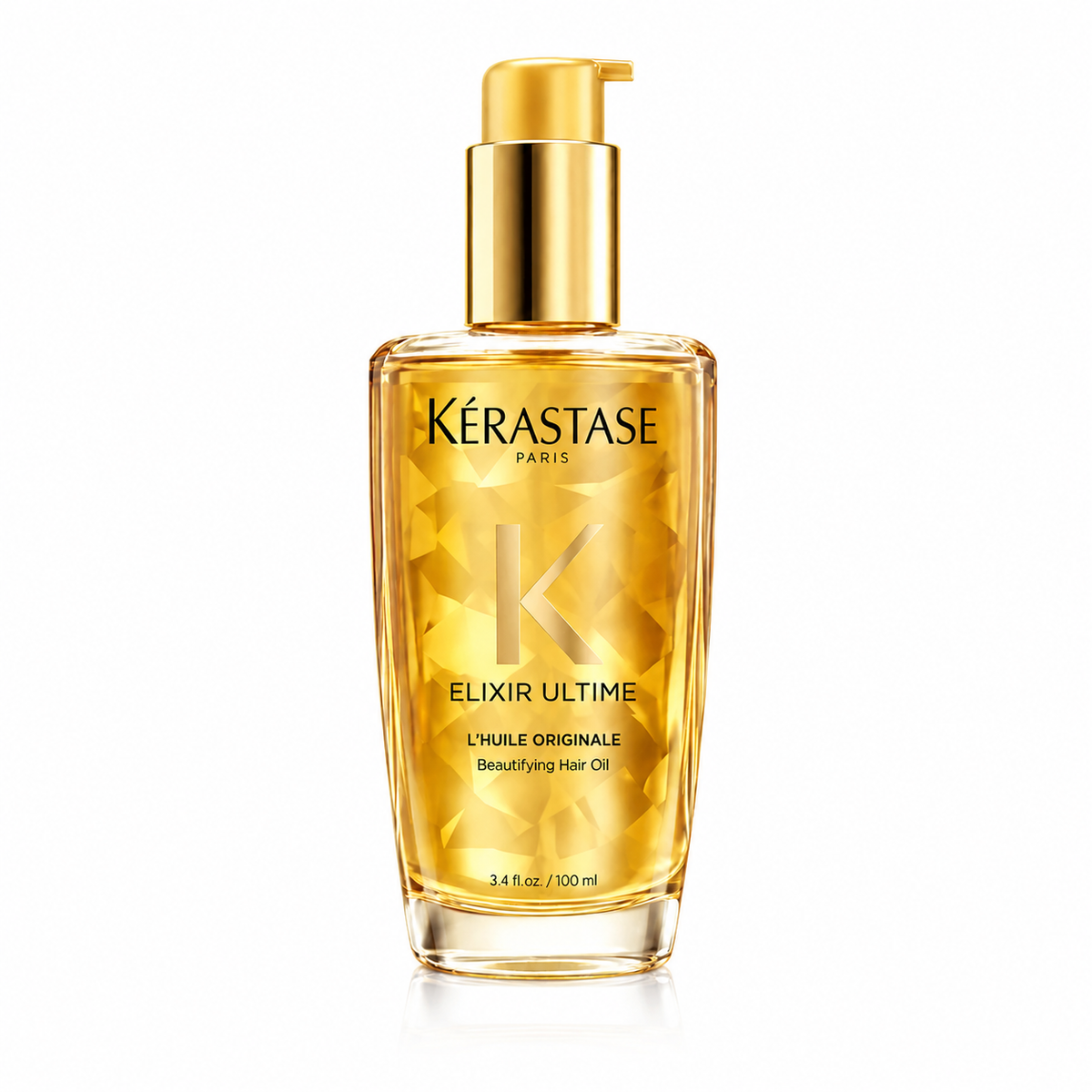 Kérastase Elixir Ultime L'Huile Original Hair Oil 3.4 oz / 100ml – Luxury Shine &amp; Frizz Control – New