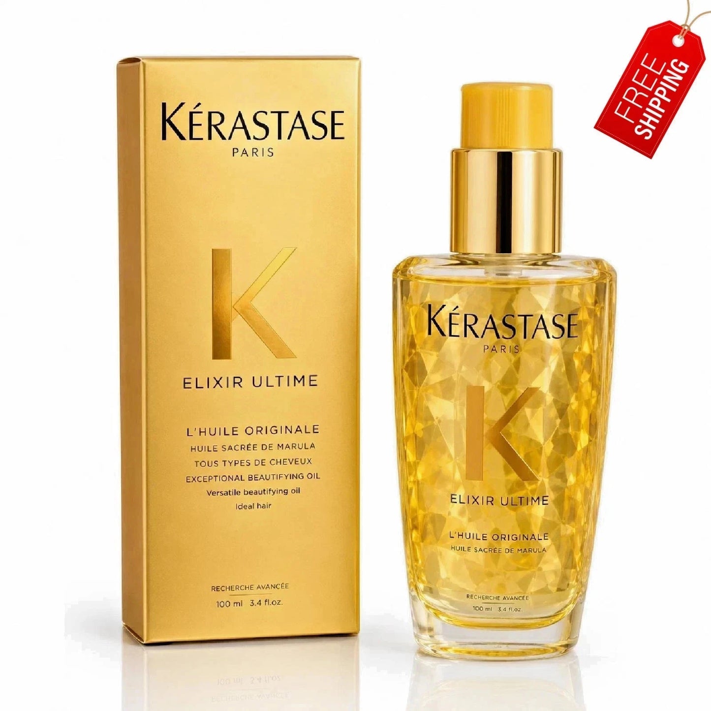 Kérastase Elixir Ultime L'Huile Original Hair Oil 3.4 oz / 100 mL | New Sealed