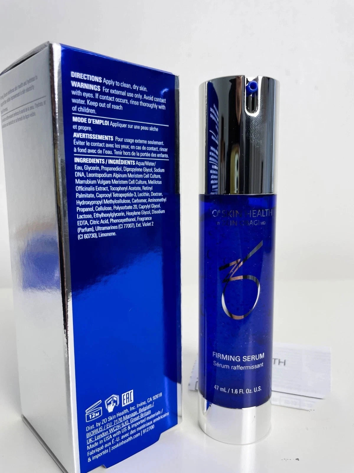 ZO Skin Health Firming Serum 1.6 oz / 47 ml | New Sealed in Box | Exp 09/2027